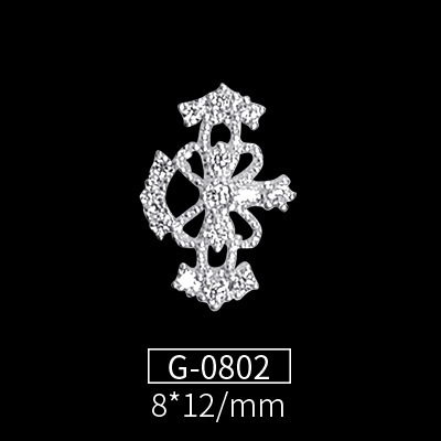 New Nail Art Jewelry Nail Art Zircon Flower Pendant Wild Nail Art Diamond Nail Art Zircon Jewelry G-0783