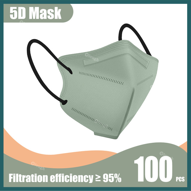 Mascarillas FFP2 Adult KN95 Face Masks Mascara FFP2 Respirator FPP2 Masks 5 Layer ffp2fan Approved FFP Certificate FFP 2 Mascara 10 to 100pcs