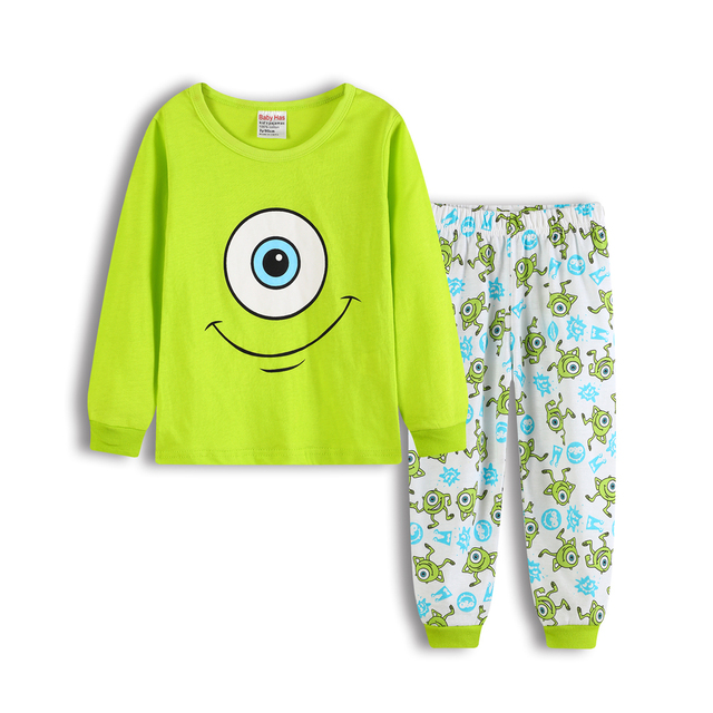 New Autumn Children's Clothing Sets Toy Story Cartoon Wooden Sets Kids Pajamas Buzz Lightyear Pijamas Jessie Long Sleeve Sleepwear