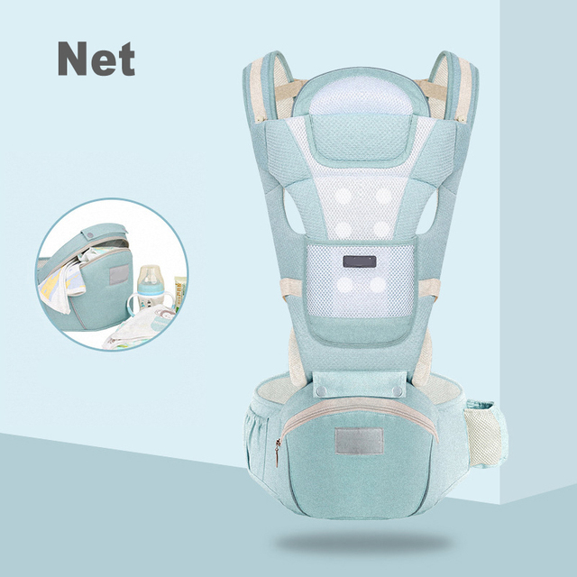 Baby Carrier Baby Bra from 0-48 Months Comfortable Carrier for Newborn Babies Seat Fits on the Waist