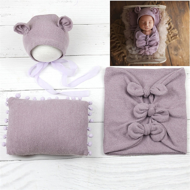 Baby Photography Props Newborn Photography Blanket Baby Photo Wrap Swaddling Photo Studio Shoot Accessories