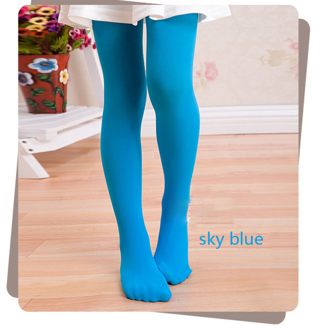 10pcs/lot Children's Pantyhose Girls Stocking Bottoming Pantyhose Stockings 3-12Years