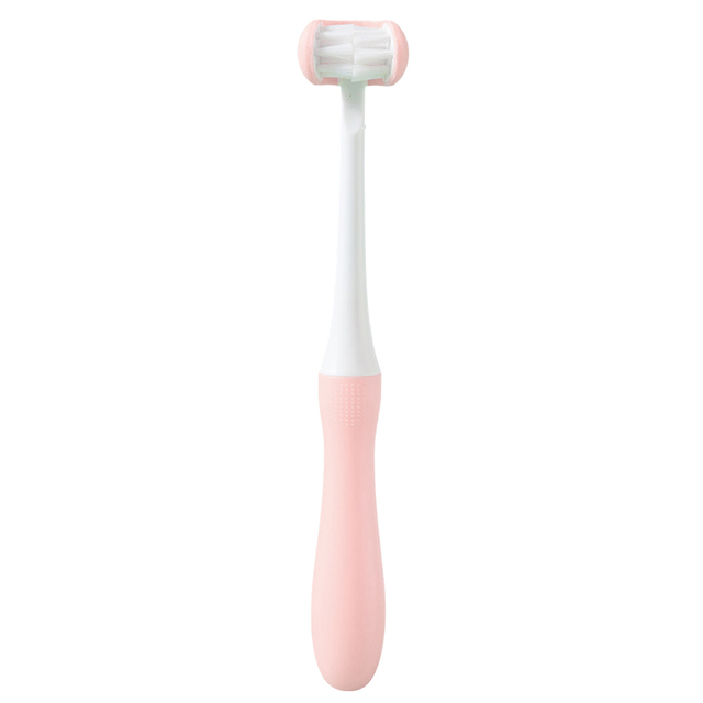 Baby Training Toothbrush Oral Care Baby Toothbrush Safety Triple Ribbon Brush Kindergarten Oral Health Care Products