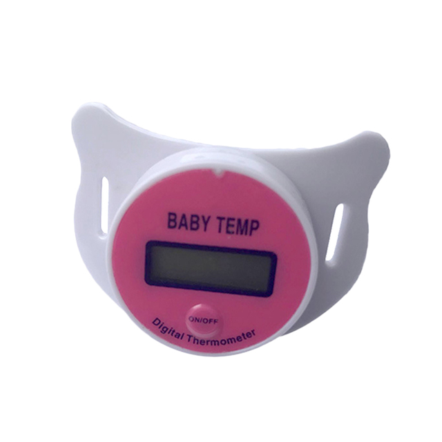 LCD Digital Baby Thermometer Oral Nipple Infant Thermometer Pacifier Electronic Temperature Measurement Tools