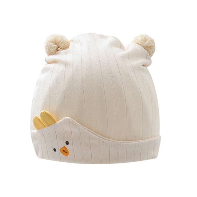 Soft Cotton Beanie 0-6 Months Newborn Baby Beanie Bath Gift Gift