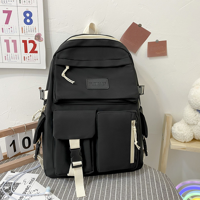 Fashion women backpack large capacity laptop bag multifunctional student school bag waterproof anti-theft outdoor travel package