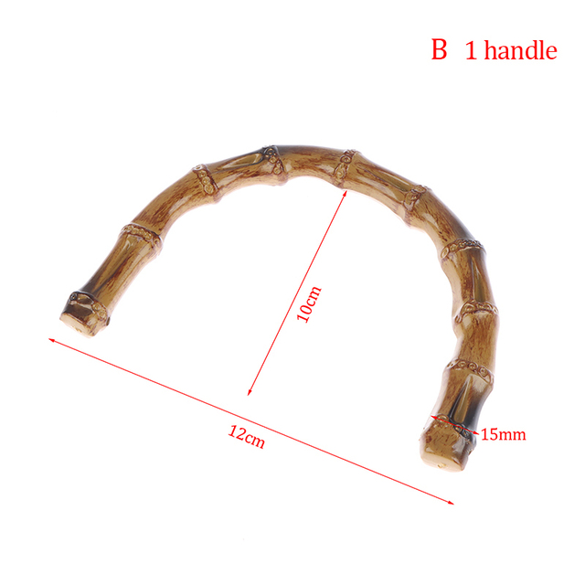 2pcs best selling bamboo bag handle for handmade handbag