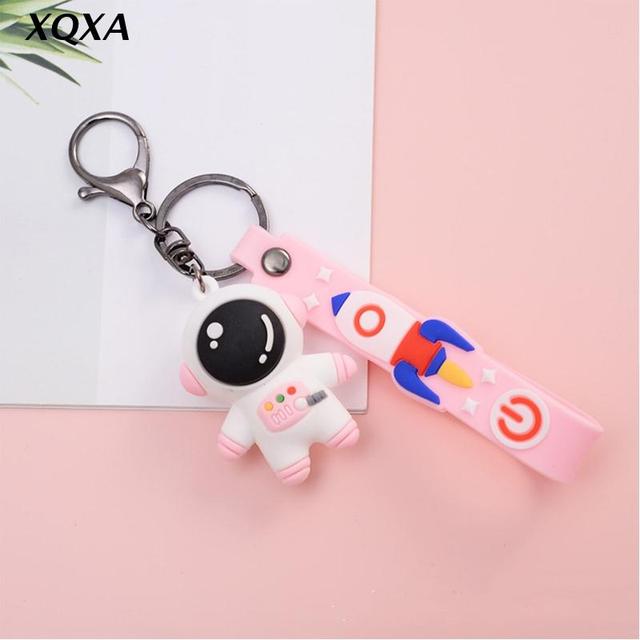 X7YA 3D Creative Astronaut Keychain Cute Astronaut Doll Pendant Fashion Birthday Gift