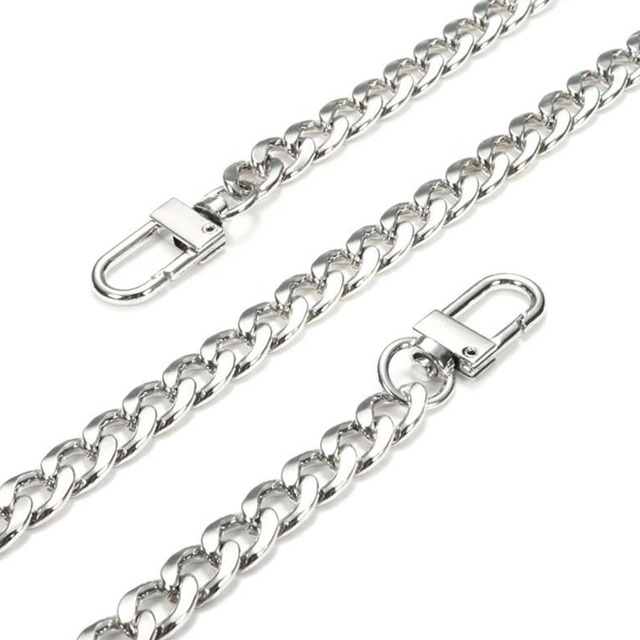 Durable Long Plated Replacement Strap Accessories DIY Easy Installation Shoulder Strap Metal Fashion Bag Chain