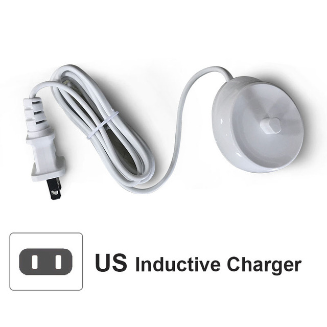 100-240V Electric Charger Compatible With Oral B Series Electric Toothbrush EU/US/UK/AU Plug Inductive Charging Dock Adapter