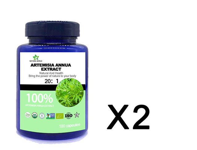 Best Male and Female Health Care 100% Natural High Quality Botanical Formula Artemisia Annua Extract 100 caps/bottle Artemisinin