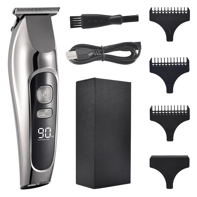 Electric Beard Trimmer For Men, Professional Cordless Month Clipper