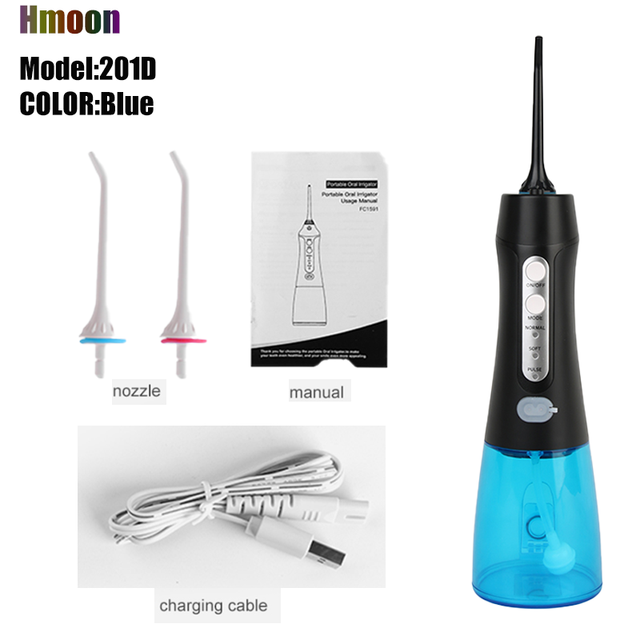 Oral Water Flosser Dental Water Flosser USB Contacts Dental Hygiene Nquipment Nightgar Portable Waterproof Dental Hygiene