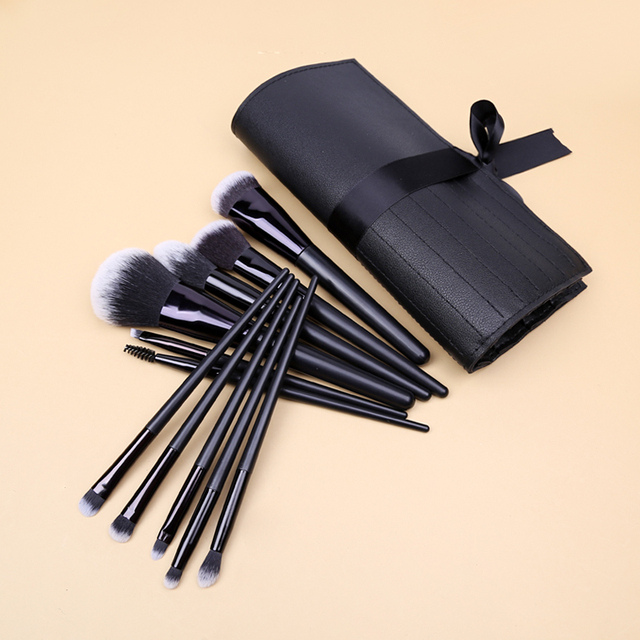 Zoreya 11 Makeup Brushes Set Eyeshadow Eyebrow Brush Beauty Make Up Blending Tools Concealer Cosmetic Tool