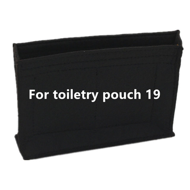 For Toiletry Pouch 19 26 Bag Purse Insert Organizer Makeup Handbag Travel Organizer Inner Purse Cosmetic Bag Toiletry Bag