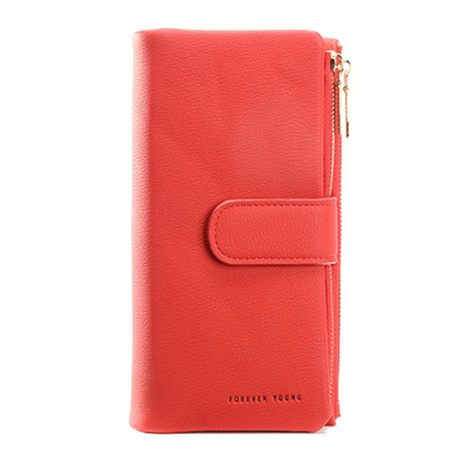 New Women's PU Leather Wallets Female Long Hasp Purses Large Capacity Money Bag Phone Pocket Multifunction Clutch Coin Card Holder