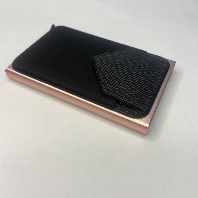 Anti-theft ID Credit Card Holder Porte Carte Thin Aluminum Metal Wallets Pocket Bank Box Women Men Credit Card Box