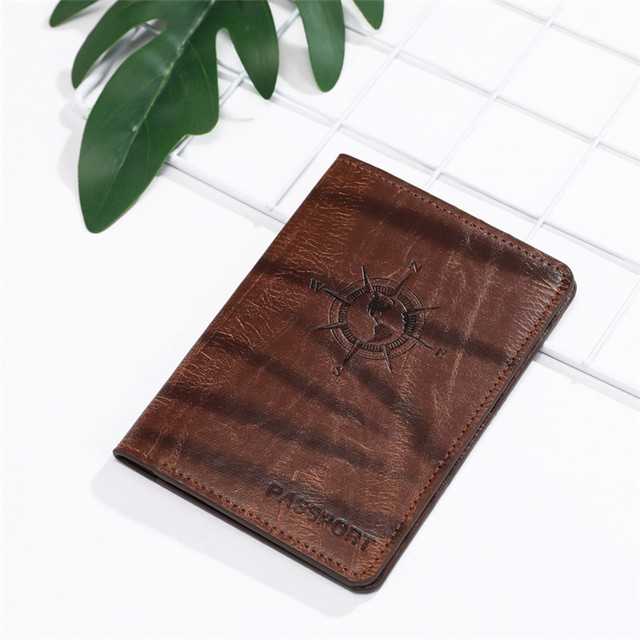 Zoukane New Passport Cover Card Holder Women Men Travel Credit Card Holder Travel ID & Document Passport Holder CH07