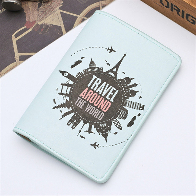 Zoukane New Passport Cover Card Bag Case Women Men Travel Credit Card Holder Travel ID and Document Passport Holder CH02A