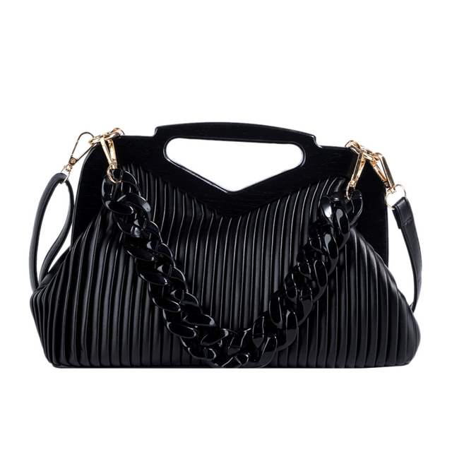 Top Brand Triangle Handbag Designer Pleated Shoulder Bag For Women Small Handbags High Quality Crossbody Bag Satchels Hobo Bags