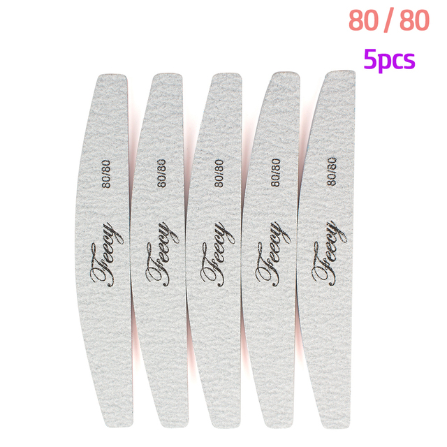 Nail File Buffer Double Side Of Nail File Buffer 100/180 Trimmer Lime Buffer In Nail Art Ongle Nail Art Tool