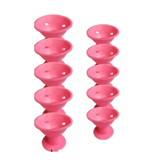 10/20/set Soft Rubber Magic Hair Care Rollers Silicone Hair Curler No Heat No Clip Hair Styling Curling DIY Tool for Hair Curler