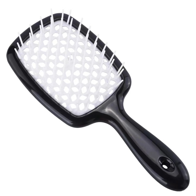 Hair Tangle Comb Detangling Hair Brush Large Plate Massage Combs Hollow Out Hair Brushes Barber Comb Salon Hair Styling Tools