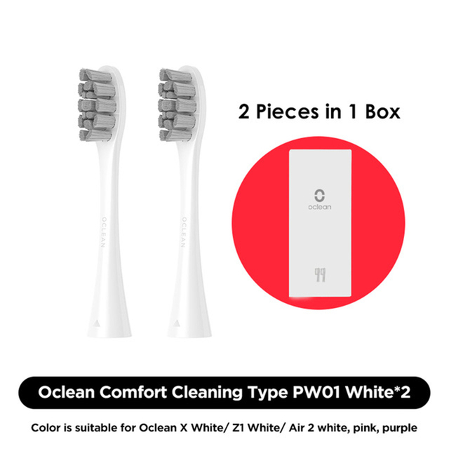 Oclean X Pro Elite/X Pro/F1/Air 2/One 2/4pcs Replacement Brush Heads for Electric Toothbrush Deep Cleaning Toothbrush Heads