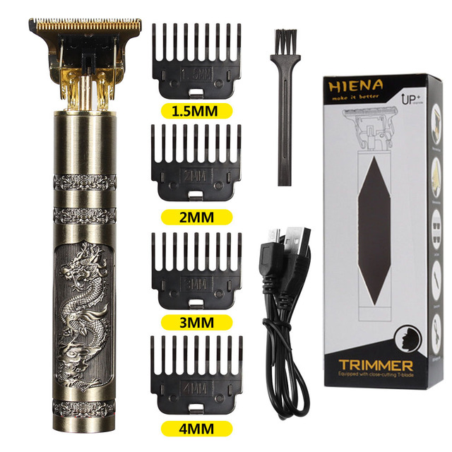 T9 Hair Clipper for Men Professional Hair Cutting Machine Barber Beard Trimmer Trimmer Electric Shaver for Men Dragon Hair Clipper