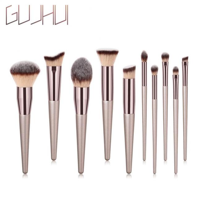 XJING 10/14/20pcs Professional Makeup Brushes Eye Shadow Make Up Brush Blending Kit Eyeliner Eyebrow Foundation Cosmetic Brushes Kit