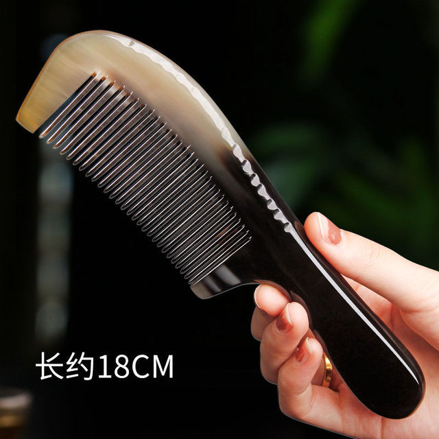 MR.JULIET Thick Real Ivory Comb Ladies Long Hair Natural Household High Quality Authentic Yak Bone Anti Static Massage