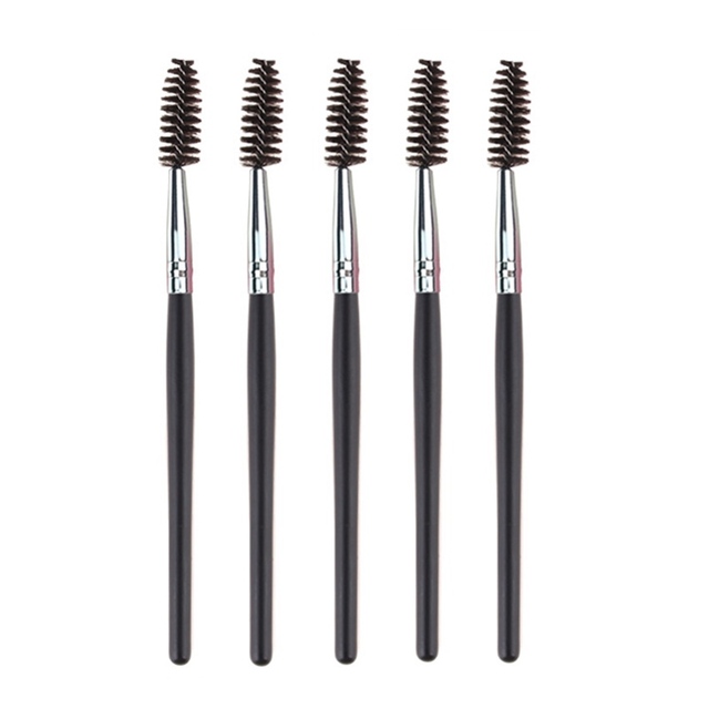 Loebig 2/5/10pcs Eyebrow Eyelash Makeup Brushes Set Cosmetic Lashes Mascara Eye Brow Cream Brush Beauty Eyebrow Lash Make Up Tools