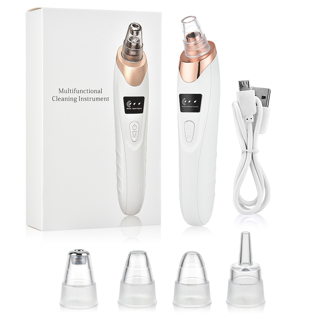 Electric Blackhead Remover Acne Point Vacuum Cleaner USB Set Pore Cleaner Acne Pimple Extraction Tool