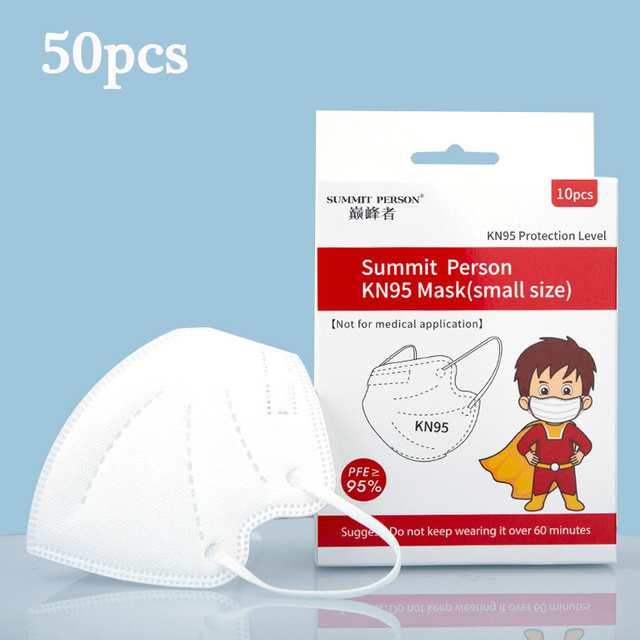 3-11 Kids Mouth Mask Fpp2 Kn95 Mouth Mask Covering Kids Mascarias 5 Layers Security Protection Reusable Respirator Mask ffp2fan