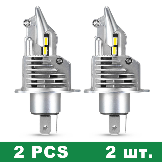 /HL LED H4 سيارة مصباح أضاءه أمامي 6500K 16000LM مصباح ليد شعاع عالية + شعاع منخفض H4 LED لمبة استبدال مصباح للدراجات النارية 12 فولت