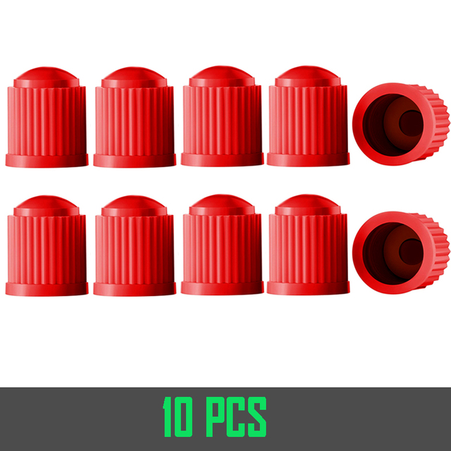 10/25/50/100pcs Black Tire Valve Caps, With Rubber O-Ring, Universal Stem Caps For Cars Bike, Bike, Truck, Motorcycle