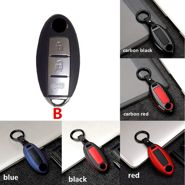 High Quality Car Key Cover Case For Nissan 370Z Altima GT R Maxima Murano Rogue Sentra Auto Keyshell Accessories