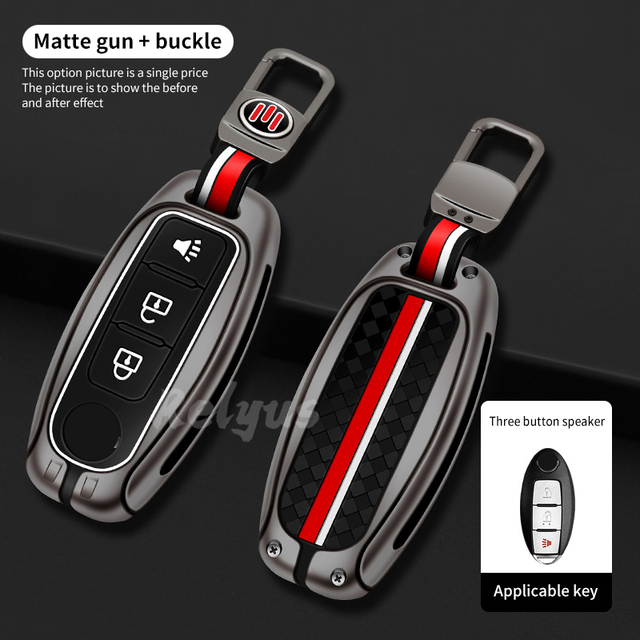 Zinc Alloy Car Key Cover Case For Nissan Qashqai J10 J11 X-Trail T31 T32 Kicks Tiida Pathfinder Murano Note Juke Remote Key Bag