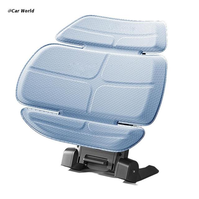 6XDB Auto Seat Back Office Support Memory Foam Lumbar Support Waist Support With Adjustable Straps