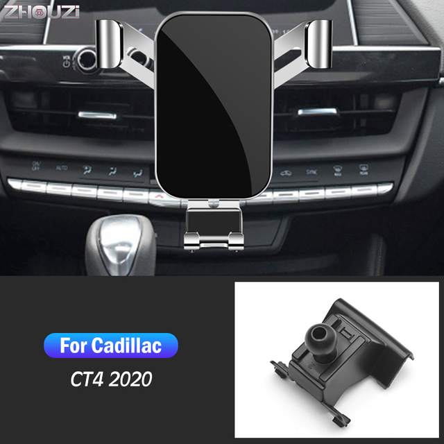 Car Mobile Phone Holder For Cadillac XT4 XT5 XT6 ATS CT4 CT5 CT6 XTS Air Outlet Mounts GPS Navigation Holder Bracket Accessories