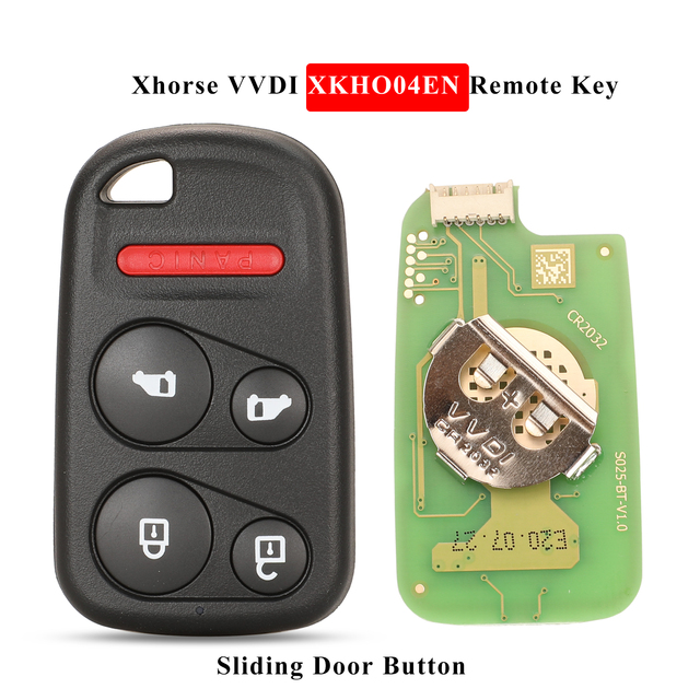 jingyuqin xvu03en xkh04en Wire VVDI Universal Remote Key Fob Remote Start & Trunk/Sliding Door Button for Honda Styling Keys