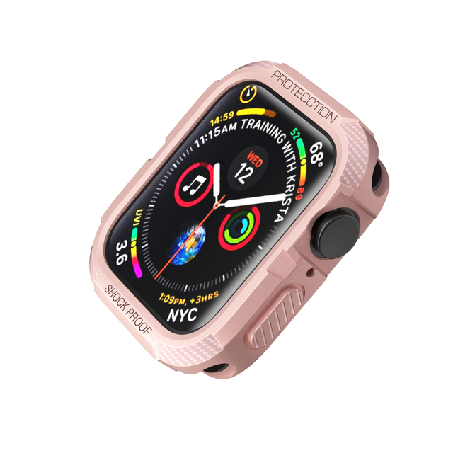 Compatible Case For Apple Watch Series 7 45mm 41mm Cases Soft TPU Shockproof Bumper Protector Cover For Apple Watch S7 45 41