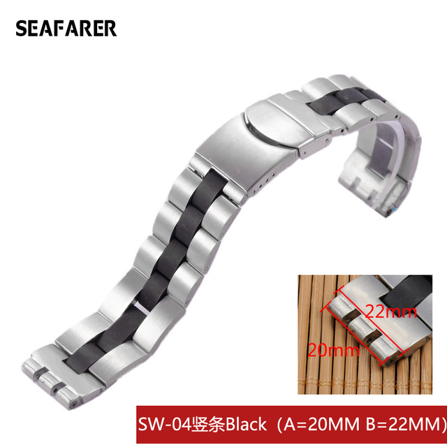 Men's/Women's watch band, stainless steel, water resistant, stainless steel, for YCS, ace, YGS, IRONY