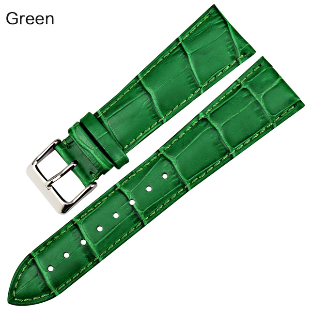 MAIKES High Quality Genuine Leather Watch Band Beautiful Purple Watch Accessories Strap 12mm 14mm 16mm 17mm 18mm 19mm 20mm 22mm