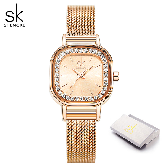 Business men watches birthday gift ladies wristwatch quartz crystals minimalist style rhinestone square dial dress accessories