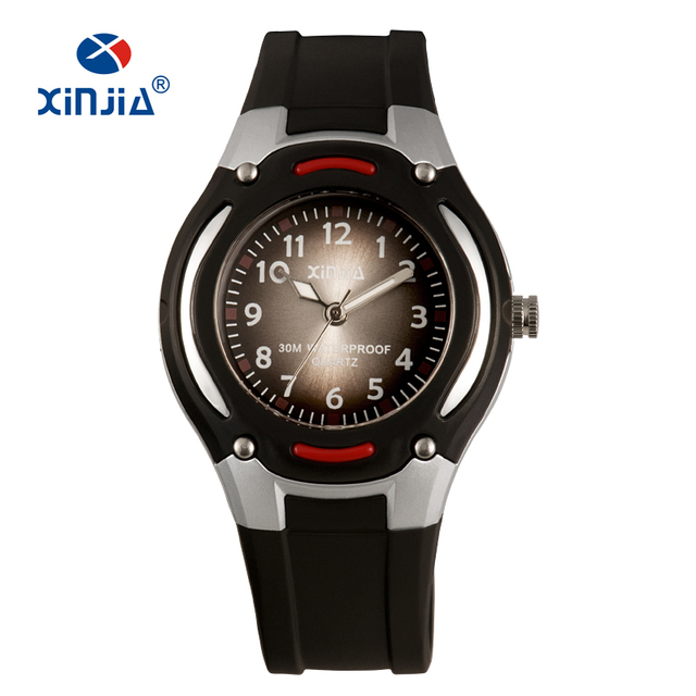 XINJIA Children Quartz Watch Lady Casual Watches Fashion Ladies Wristwatches Jelly Watch Kids Girls Students Sports Wristwatches