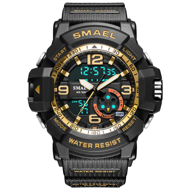 Sport Watch Men Watches Waterproof Alarm Clock Auto Date LED Digital reloj hombre 8036 Military Watches Quartz Wristwatches