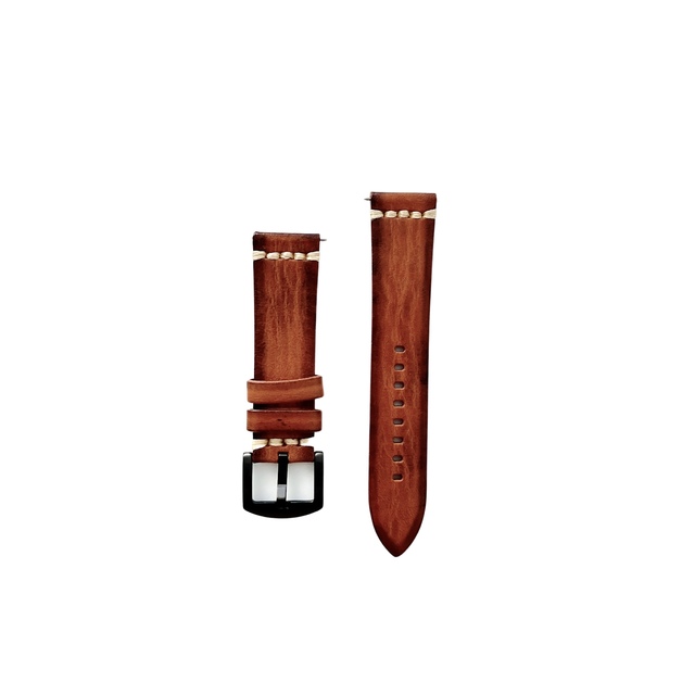 20 22mm Leather Bracelet Strap For Samsung Galaxy Watch Active2 40 44mm Watchband For Samsung Galaxy Watch 46mm Gear S3 Bracelet