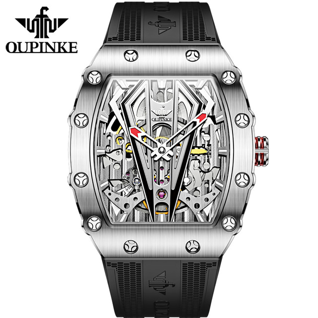 OUPINKE Luxury Brand Men's Mechanical Watches Automatic Swiss Movement Waterproof Sapphire Mirror Men Automatic Watches