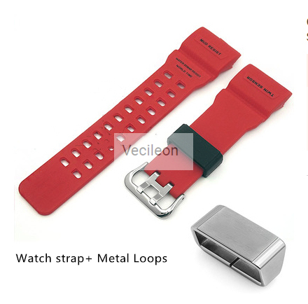 Silicone Resin Watchband for GG-1000 GWG-100 GSG-100 Men Sports Waterproof Replacement Watch Band Watch Accessories with Tools